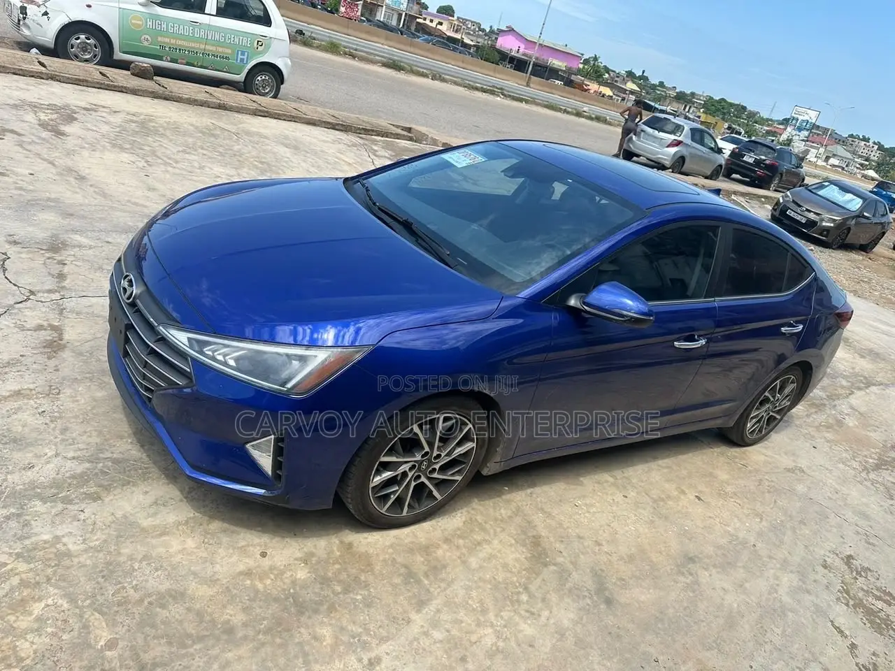 Hyundai Elantra Limited Sedan FWD (2.0L 4cyl 6A) 2017 Blue