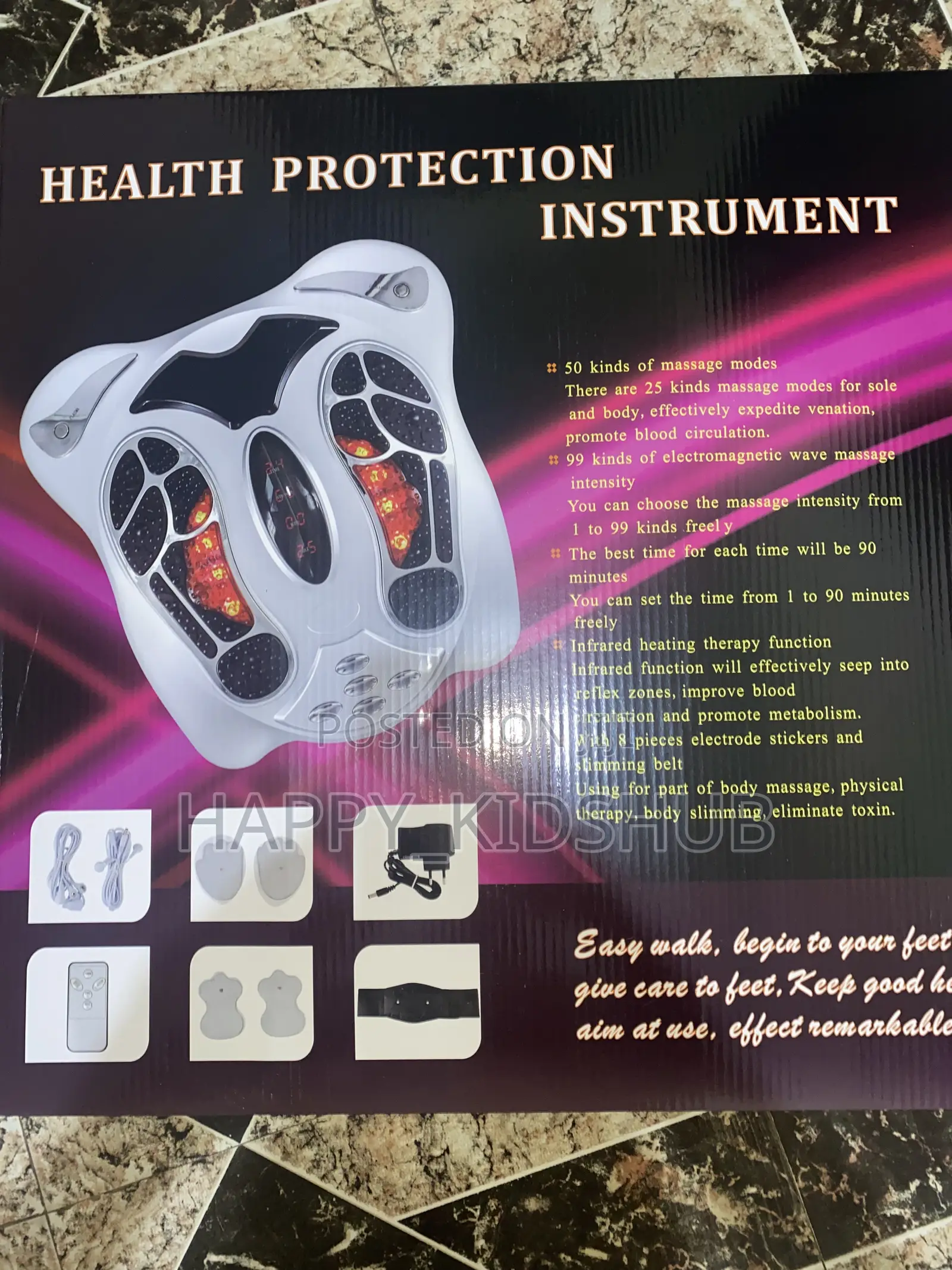 Electrical Stimulation Foot Body Massage Ems Machine