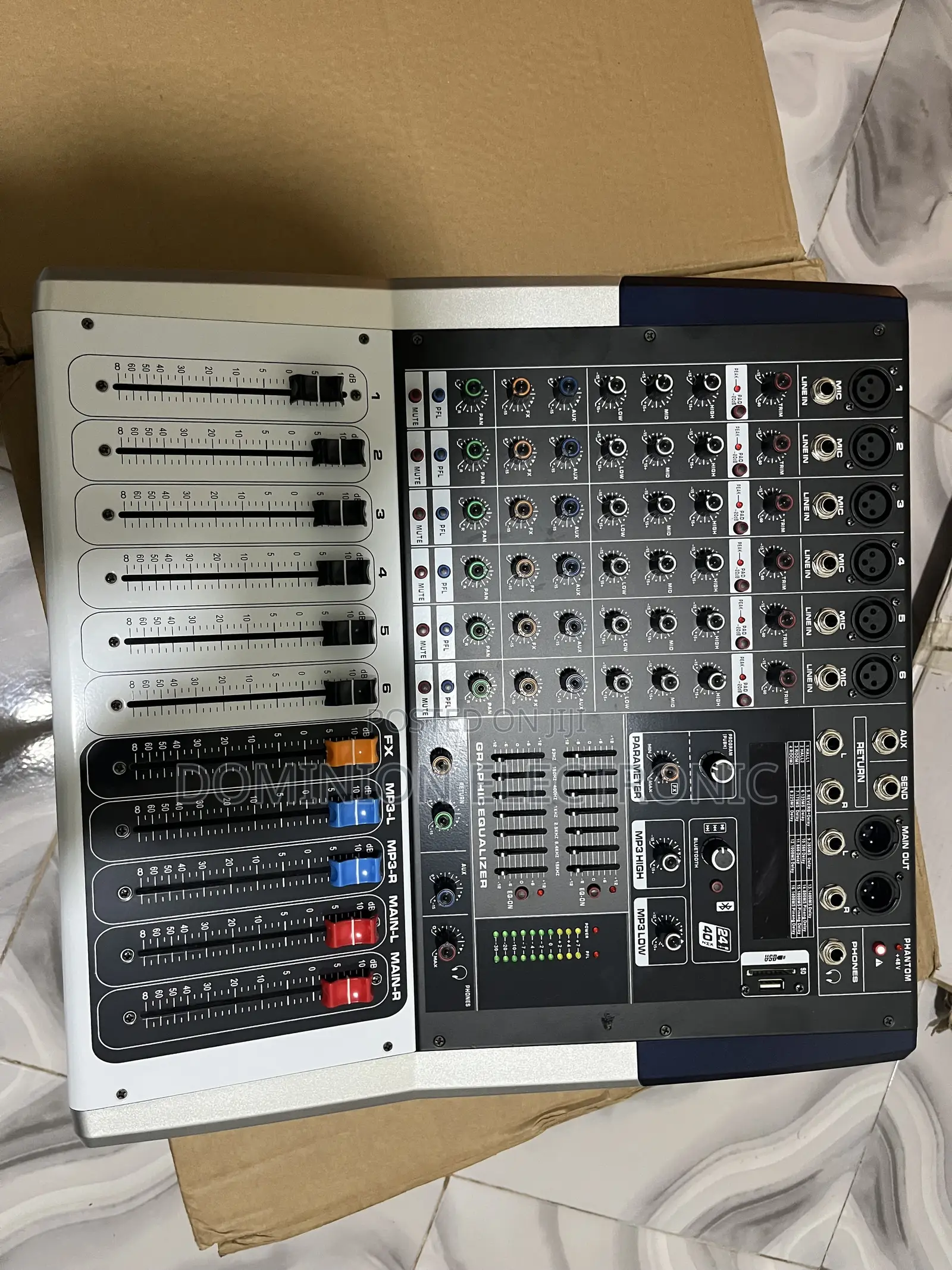 Powered Mixer 6
