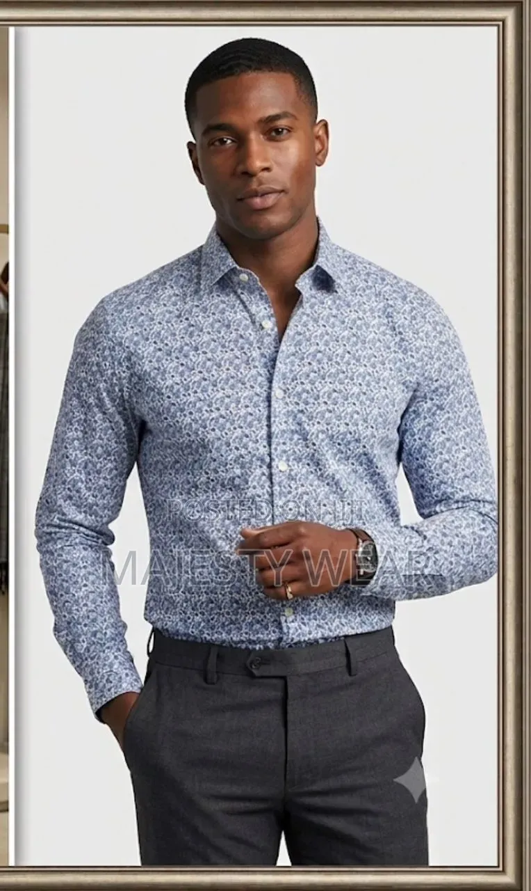 Elegant Men's Long Sleeves Shirts