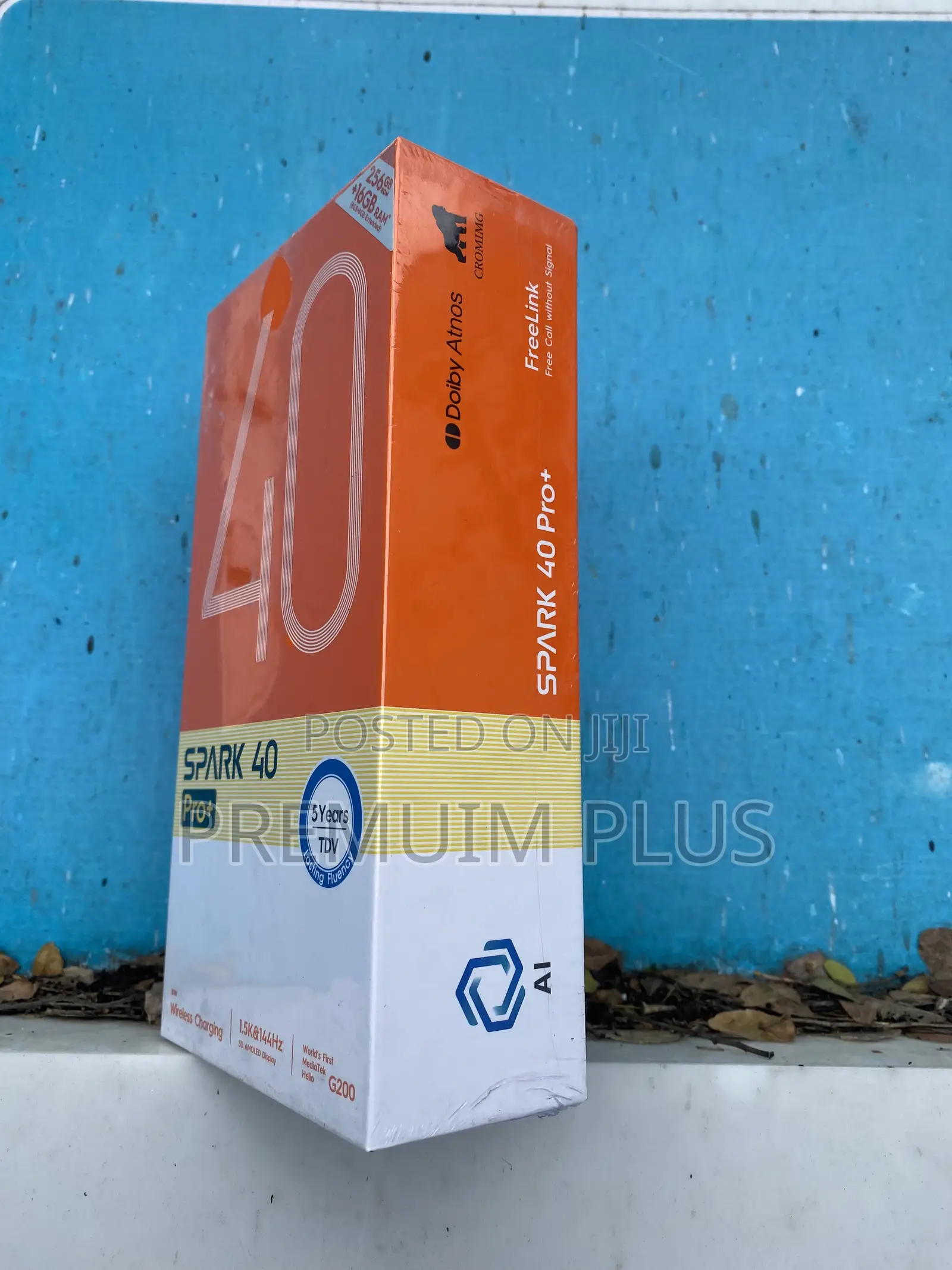 New Tecno Spark 40 Pro+ 256 GB Black