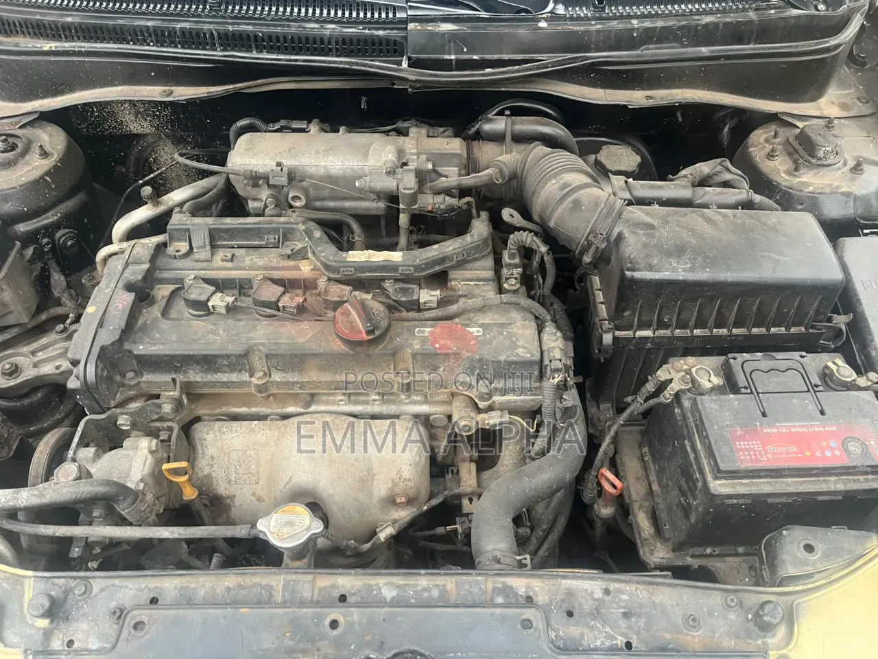 Kia Rio 2009 Gold