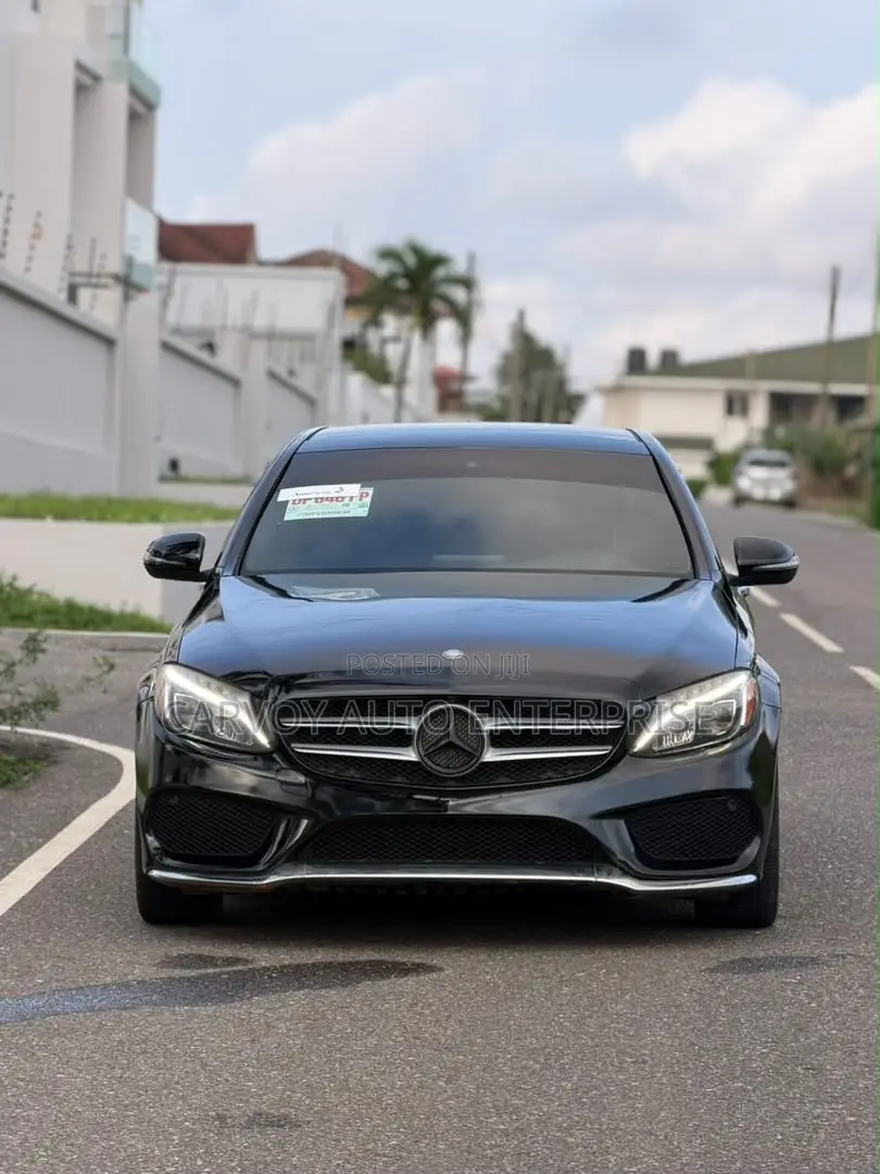Mercedes-Benz C300 Sport 4Matic Sedan AWD (2.0L 4cyll 7A) 2016 Black
