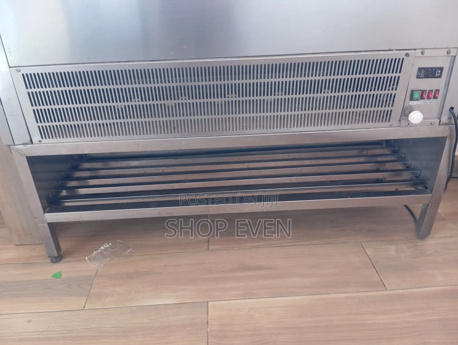 Slightly Used Large Commercial Glass Heated Display Case