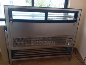 Slightly Used Large Commercial Glass Heated Display Case