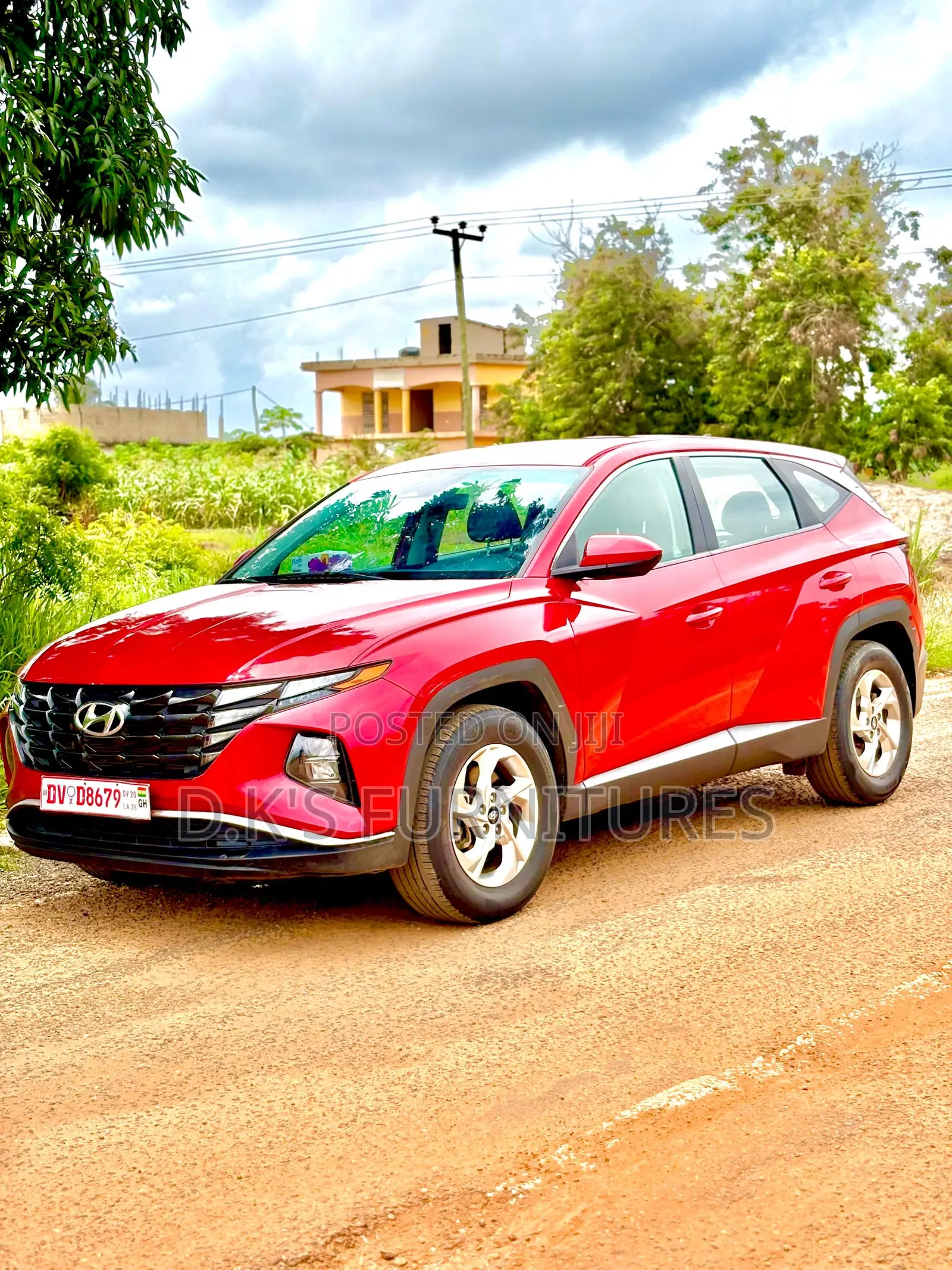 Hyundai Tucson 2022 Red