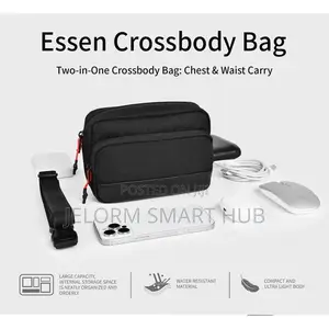 Wiwu Essen 2 in 1 Crossbody Bag Travel Pouch