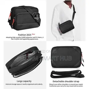 Wiwu Essen 2 in 1 Crossbody Bag Travel Pouch