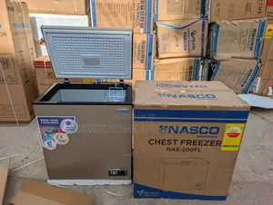 Nasco Nas-200fl Chest Freezer – 150 Litres | Energy Saving | Brand New