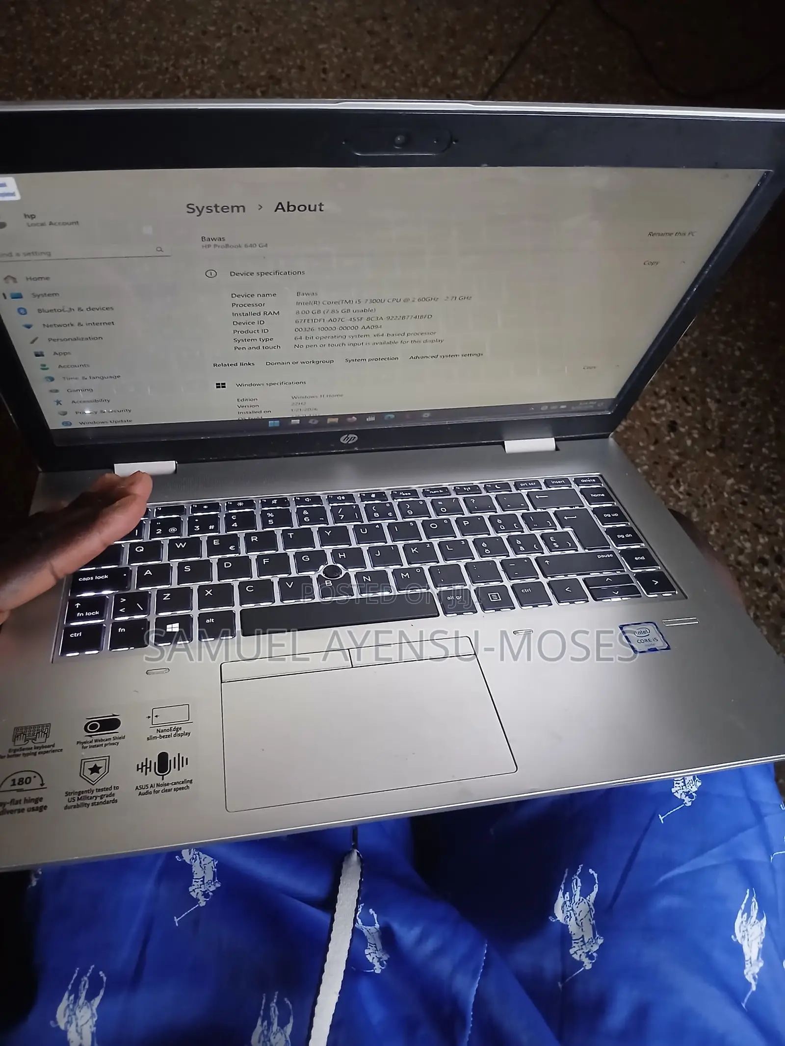 Laptop HP ProBook 640 G4 8GB Intel Core i5 HDD 1T