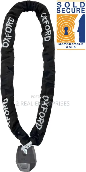 Oxford Hardcore Xl 13mm Motorcycle Chain With Padlock 1.5m