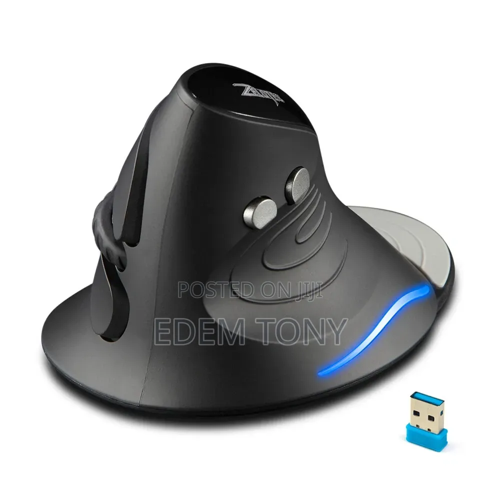 Zelotes Wireless Vertical Ergonomic
Optical 6-Key Gaming 
Mouse
