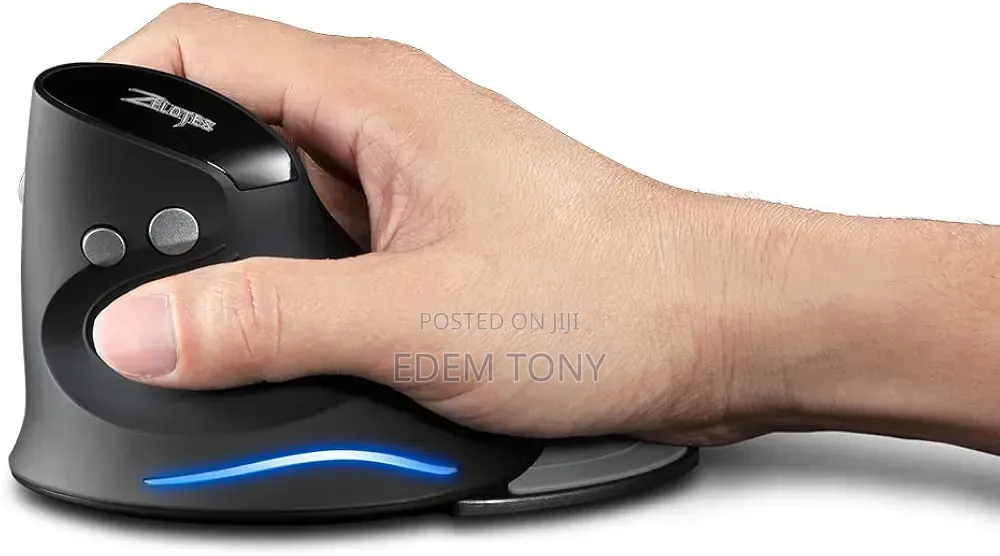 Zelotes Wireless Vertical Ergonomic
Optical 6-Key Gaming 
Mouse