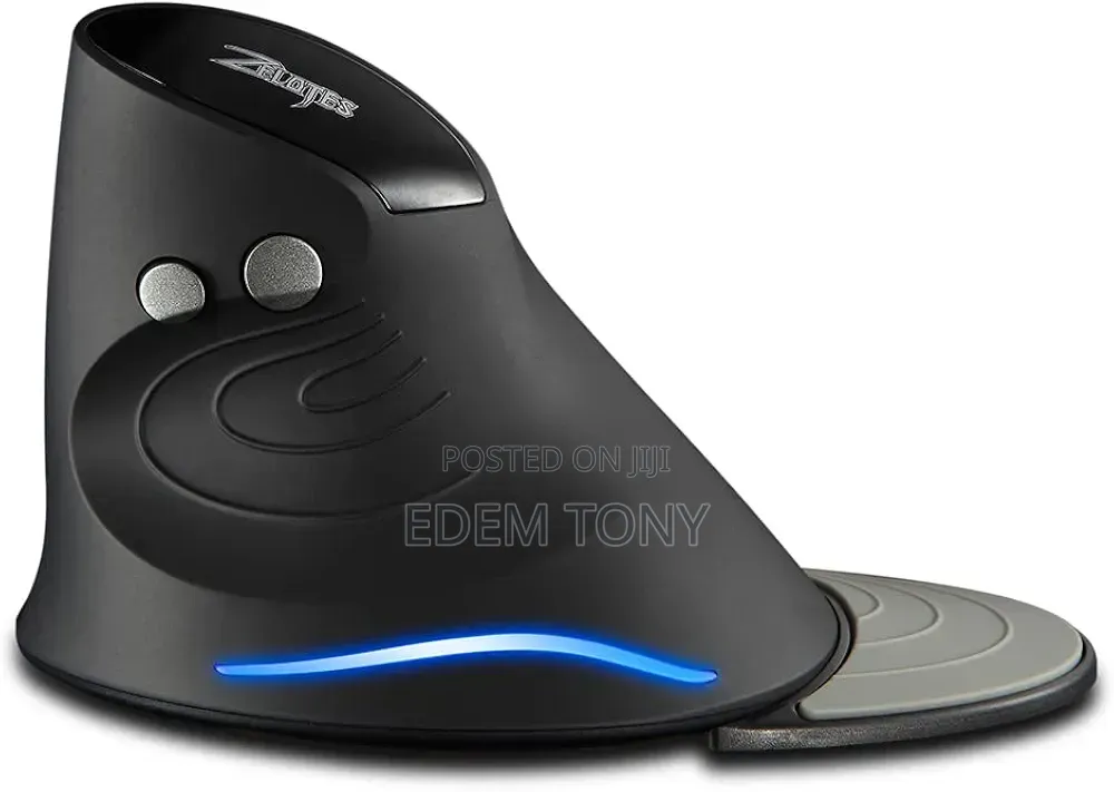 Zelotes Wireless Vertical Ergonomic
Optical 6-Key Gaming 
Mouse