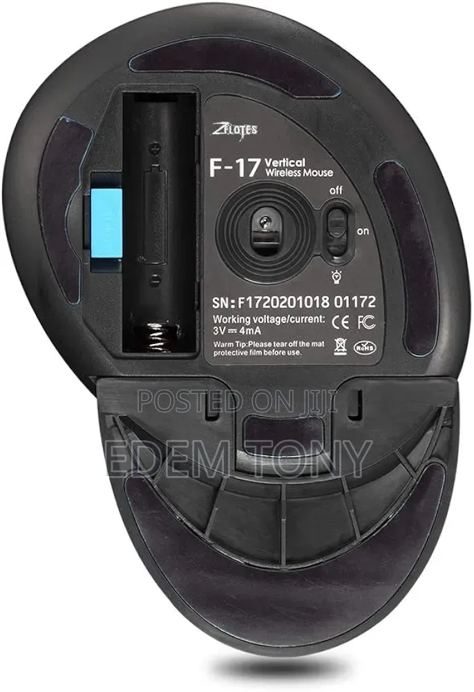 Zelotes Wireless Vertical Ergonomic
Optical 6-Key Gaming 
Mouse