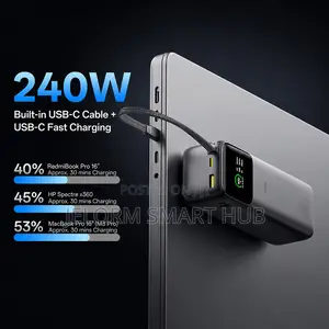 Wiwu Pm201 27000mah Power Mega 240w Fast Charge Power Bank