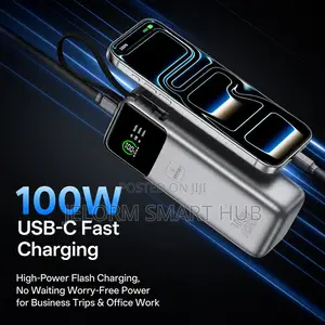 Wiwu Pm201 27000mah Power Mega 240w Fast Charge Power Bank