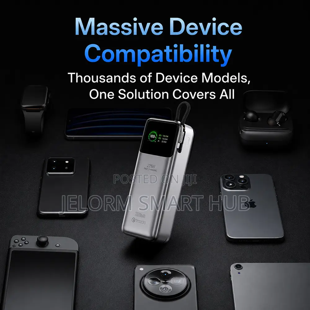 Wiwu Pm201 27000mah Power Mega 240w Fast Charge Power Bank