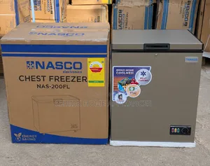 Nasco Nas-200fl Chest Freezer – 150 Litres | Energy Saving | Brand New