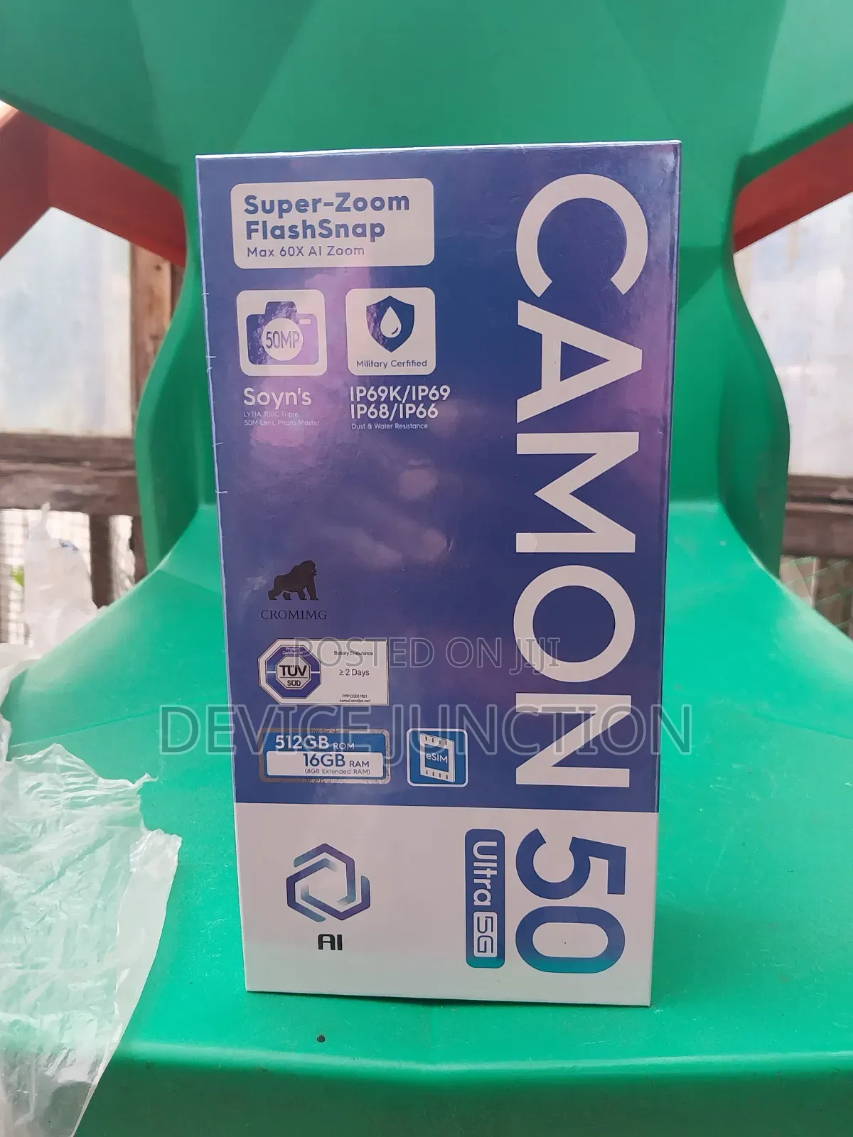 New Tecno Camon 50 Ultra 512 GB Orange