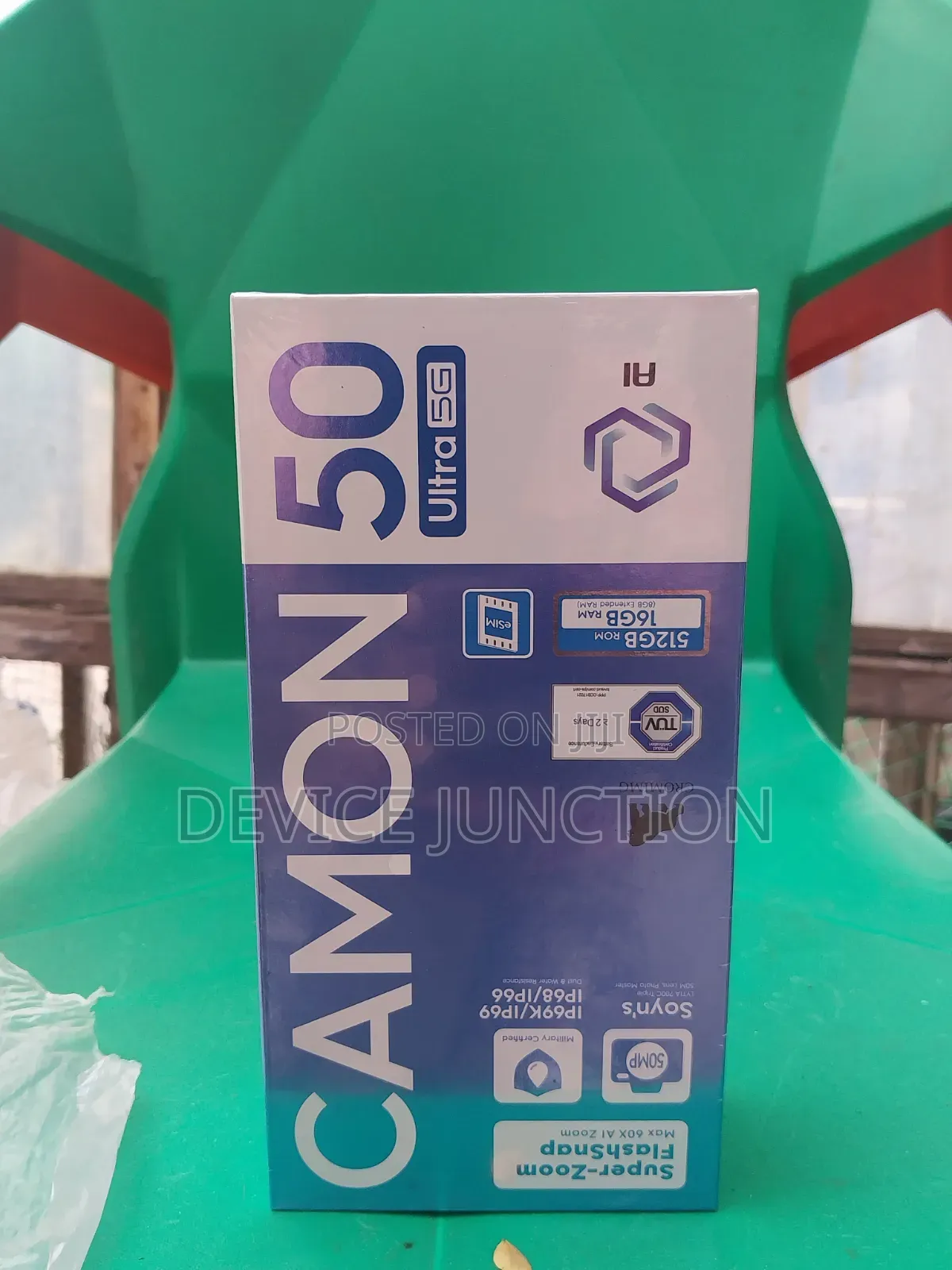 New Tecno Camon 50 Ultra 512 GB Orange