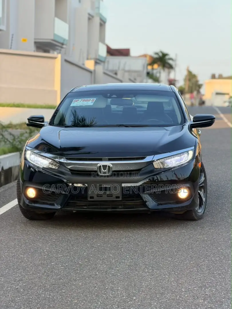 Honda Civic Touring Sedan 2018 Black