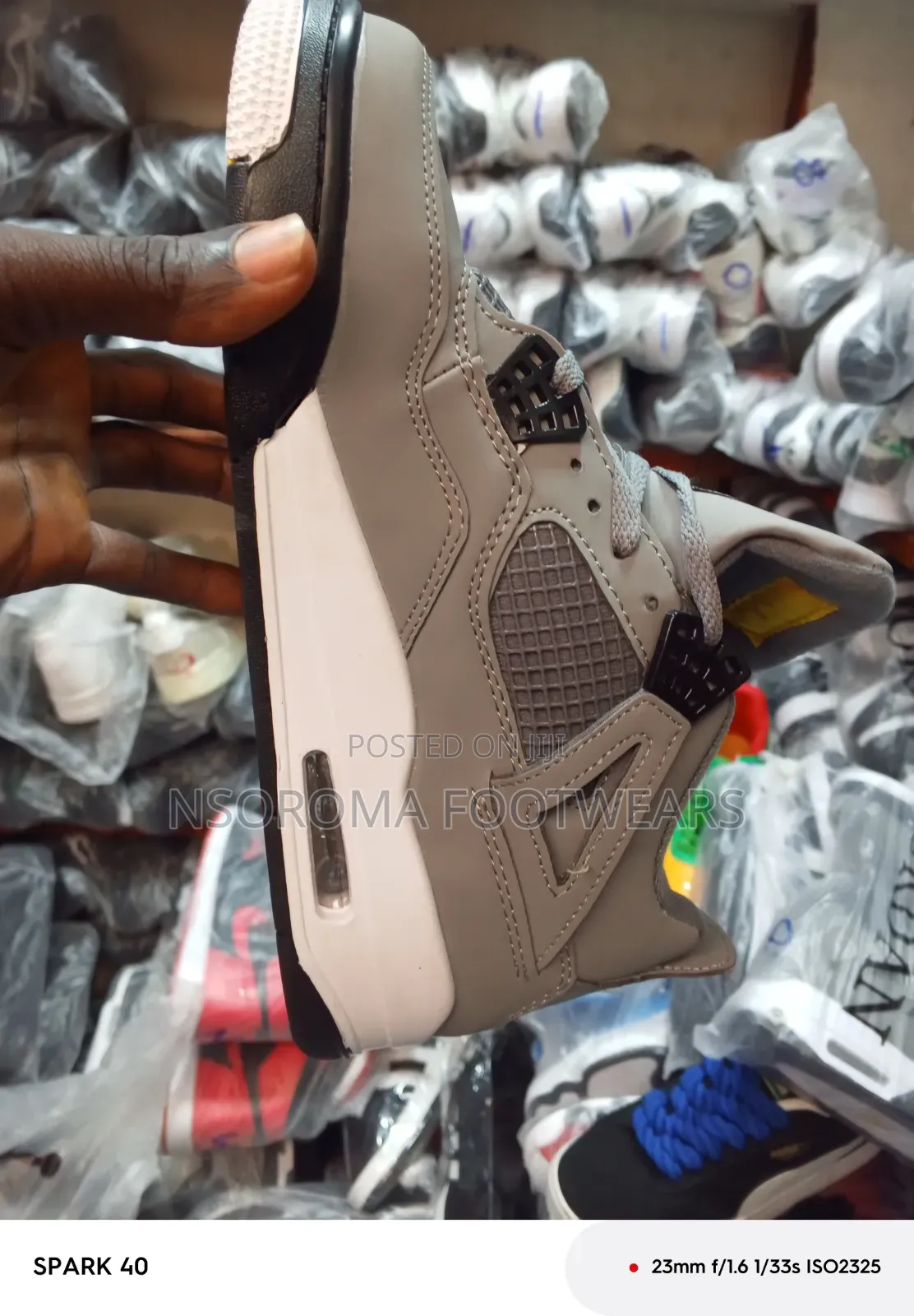 Air Jordan 4 Retro "Cool Grey" Sneakers – Sizes 38–45 | Gh₵270 /320