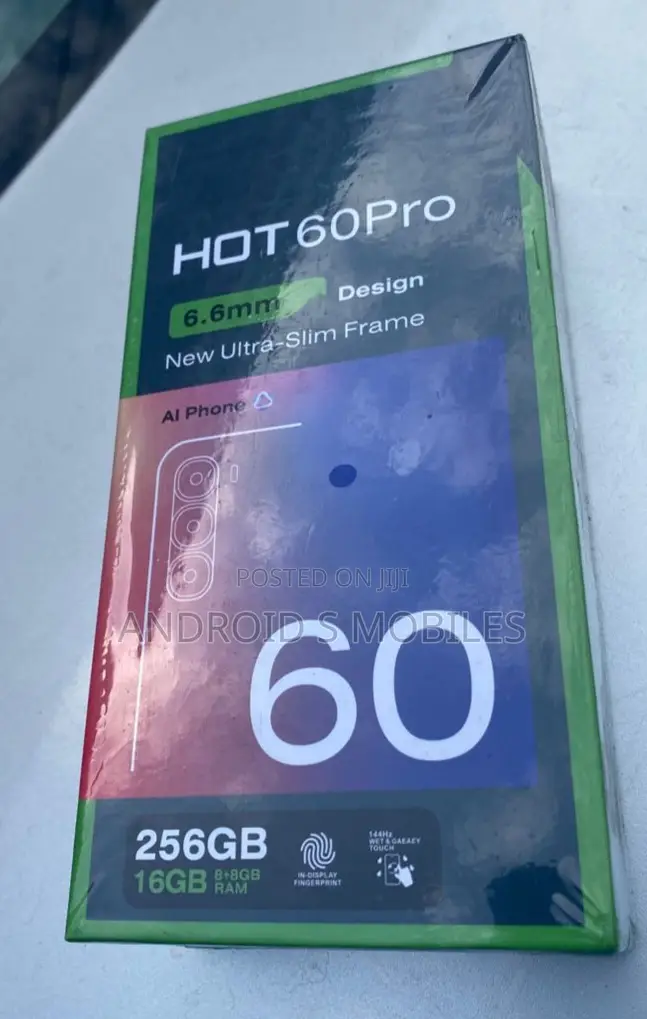 New Infinix Hot 60 Pro 256 GB Bronze