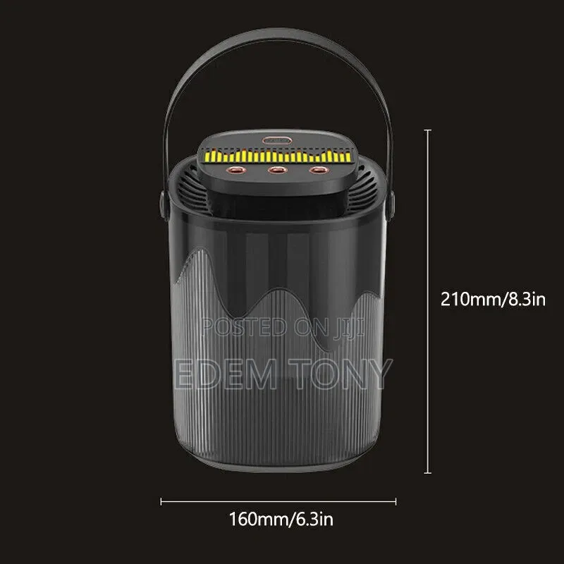 3-Liter Humidifier - Triple Spray Nozzles for Bedroom or Large Rooms