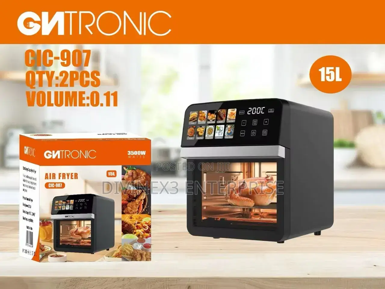 Cntronic Smart Large 15l Air Fryer