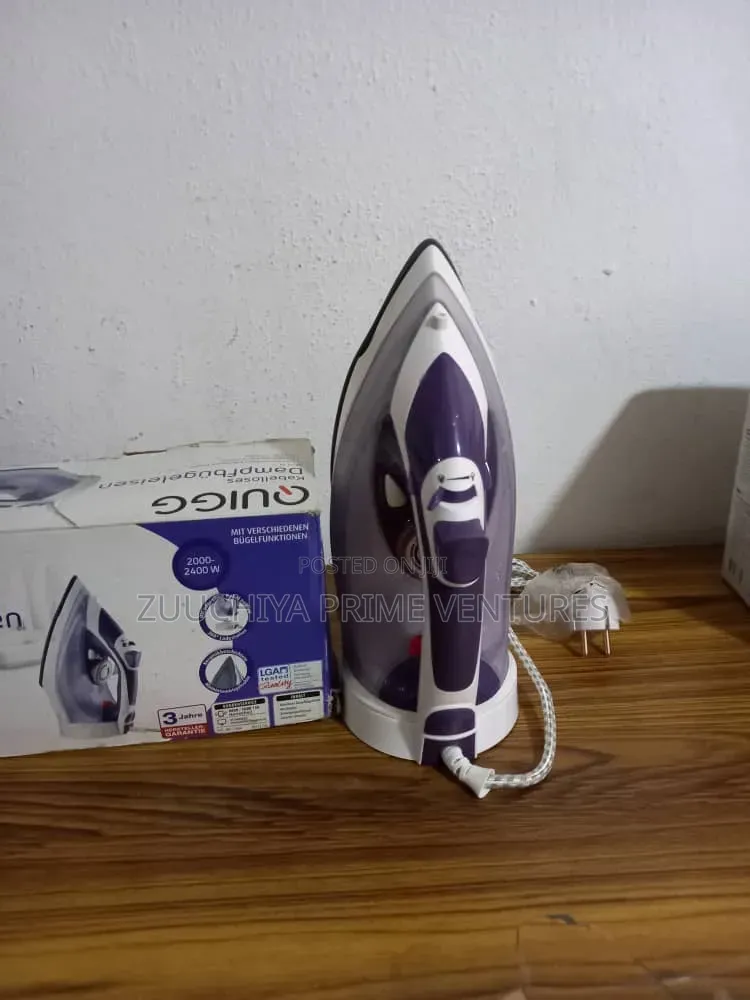 Quigg Cordless Steam Iron From Germany