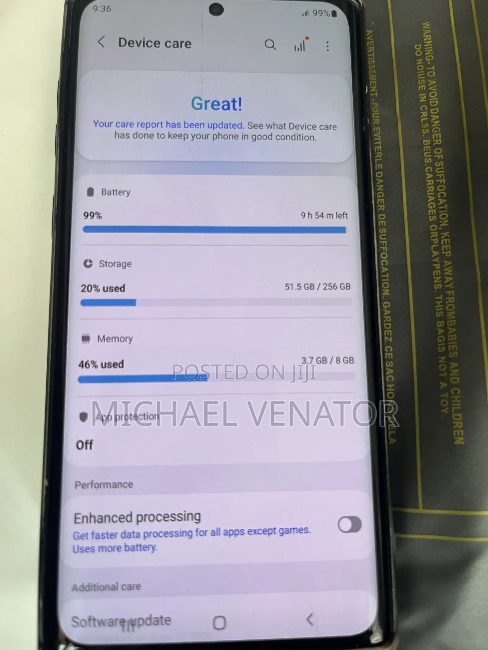 Samsung Galaxy Note 10 5G 256 GB Purple