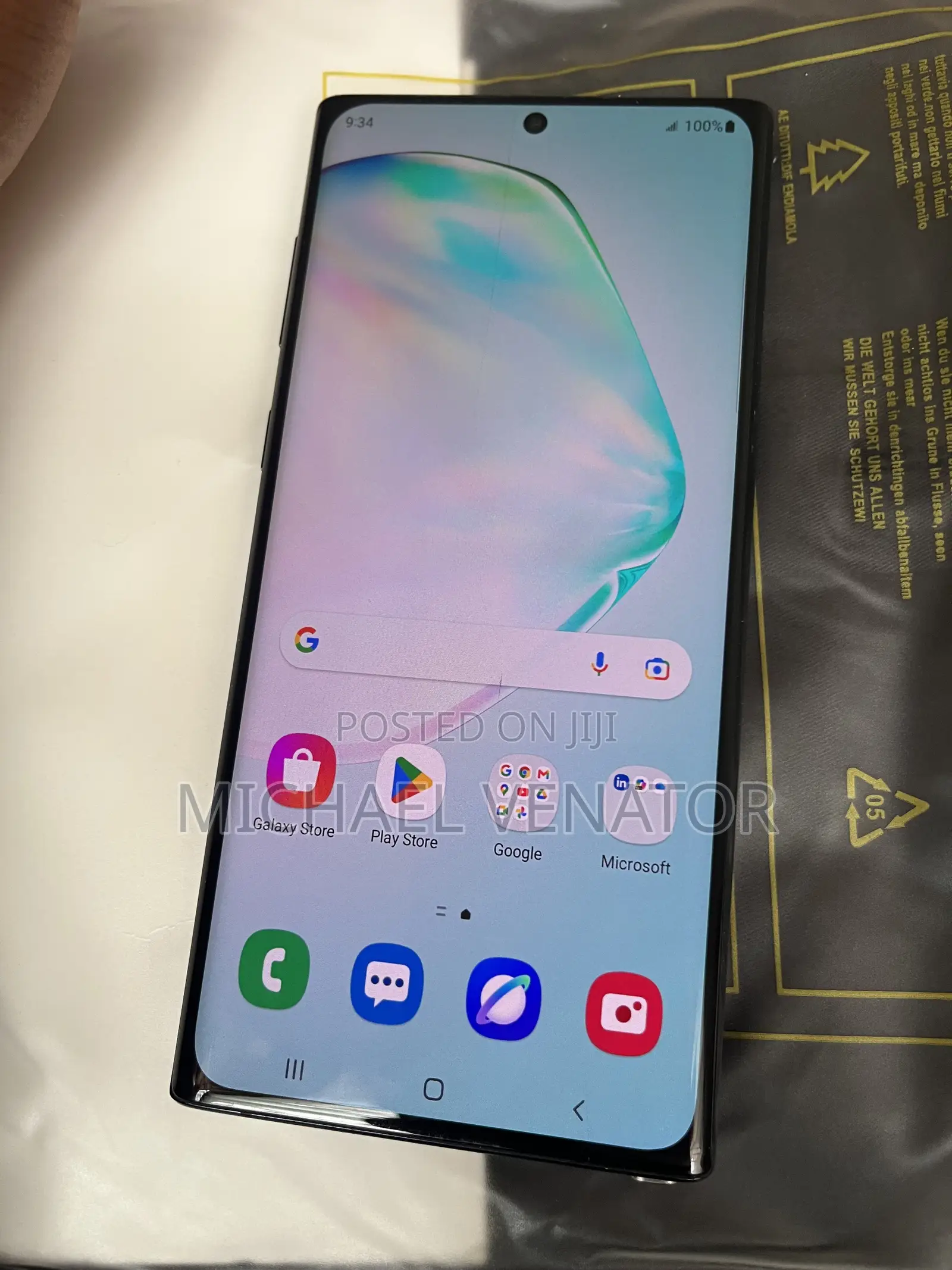 Samsung Galaxy Note 10 5G 256 GB Purple
