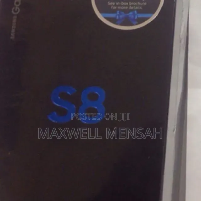 New Samsung Galaxy S8 64 GB Black