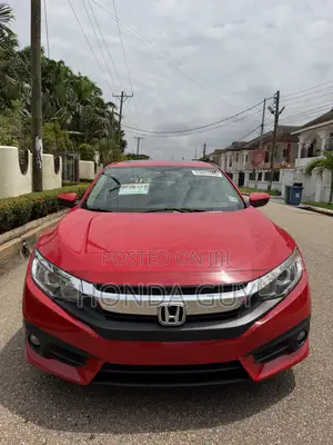 Honda Civic EX-L 4dr Sedan (1.5L 4cyl) 2016 Red