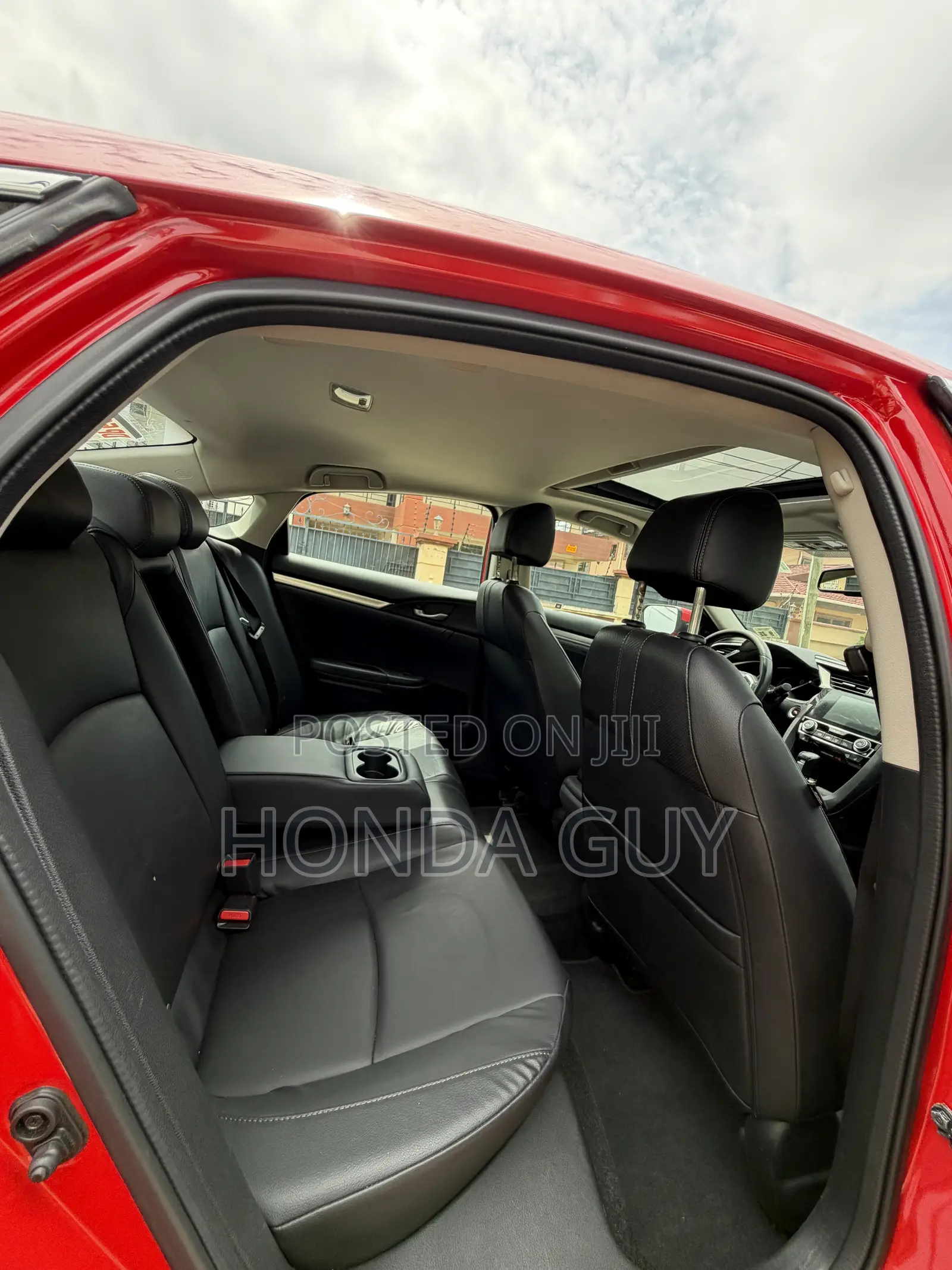 Honda Civic EX-L 4dr Sedan (1.5L 4cyl) 2016 Red