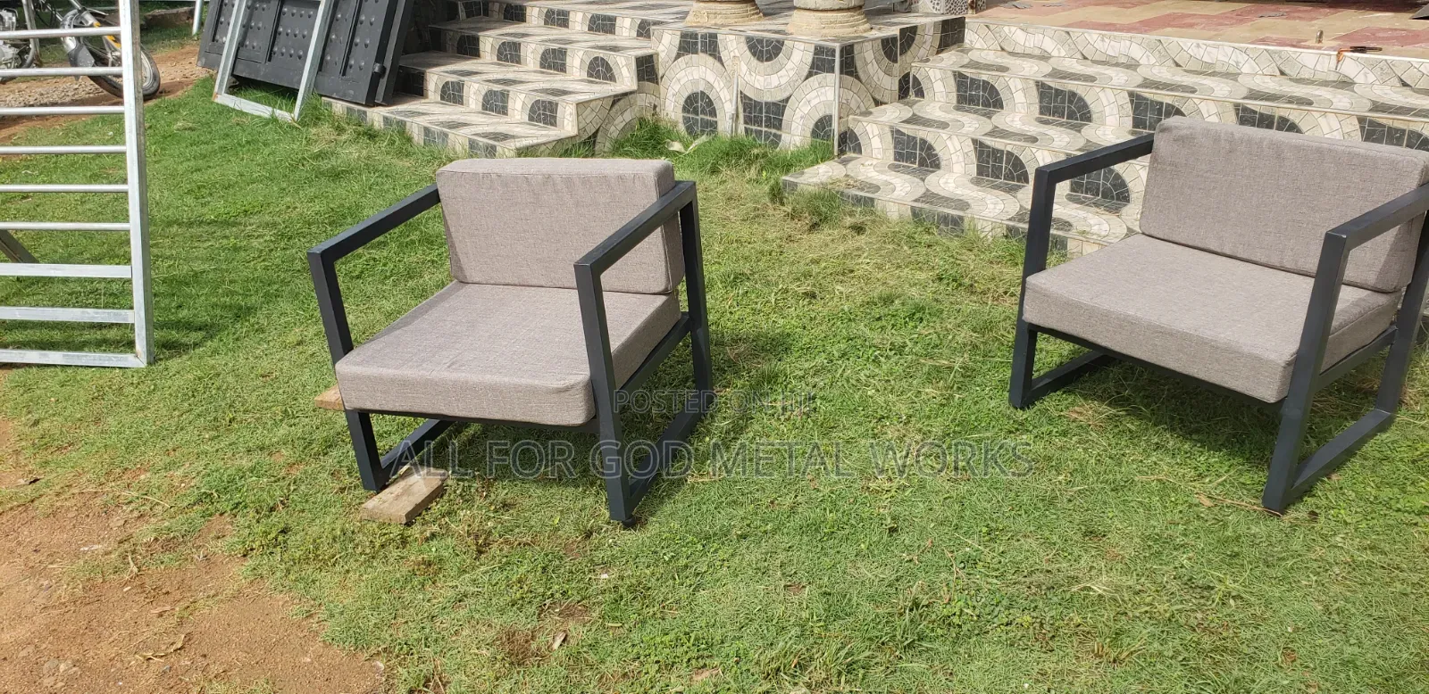 Metal Office Chair