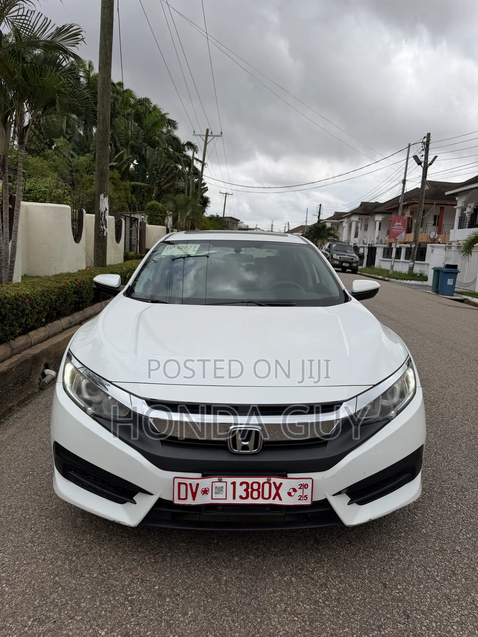 Honda Civic EX 4dr Sedan (1.5L 4cyl) 2016 White