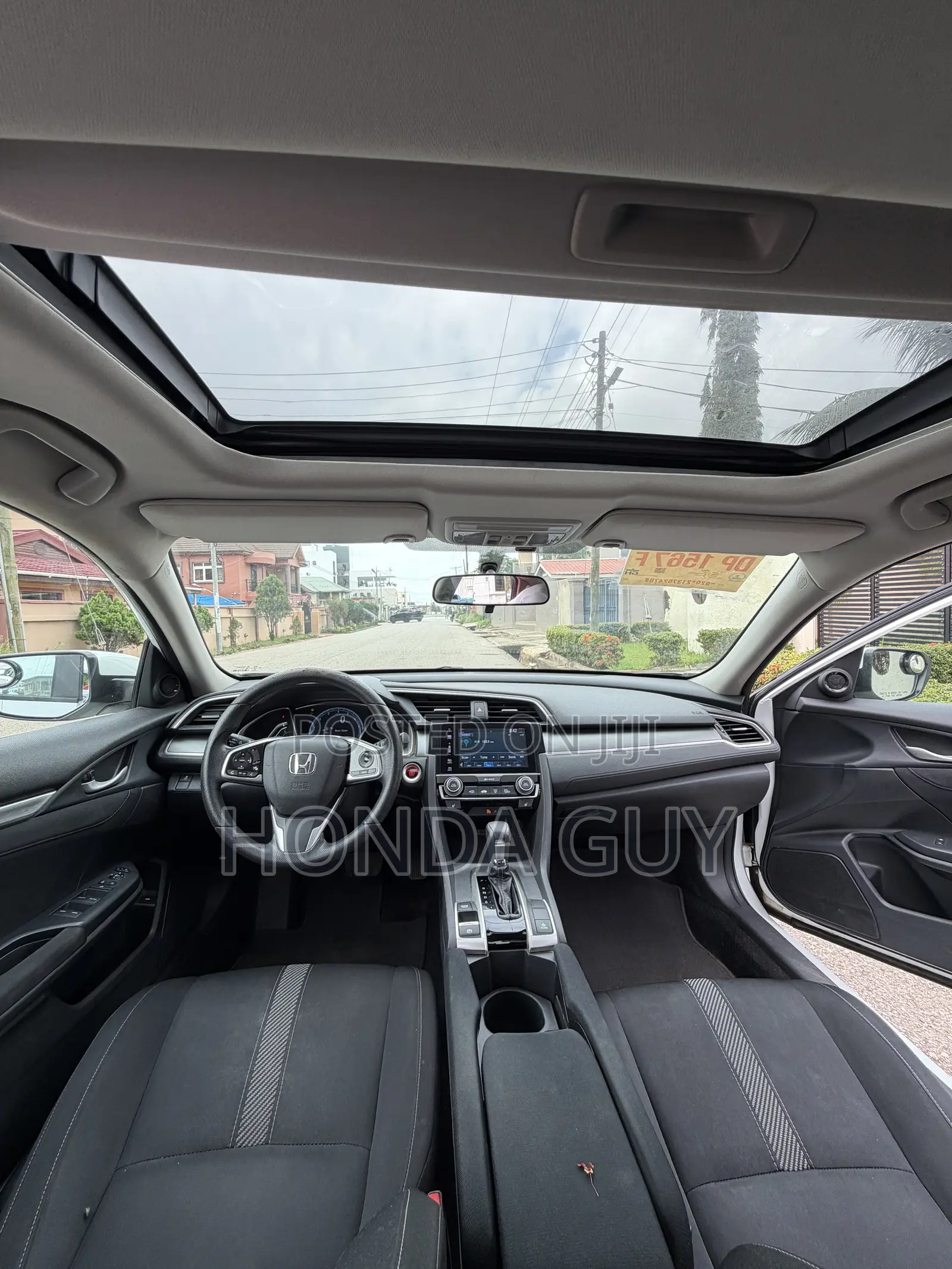 Honda Civic EX 4dr Sedan (1.5L 4cyl) 2016 White