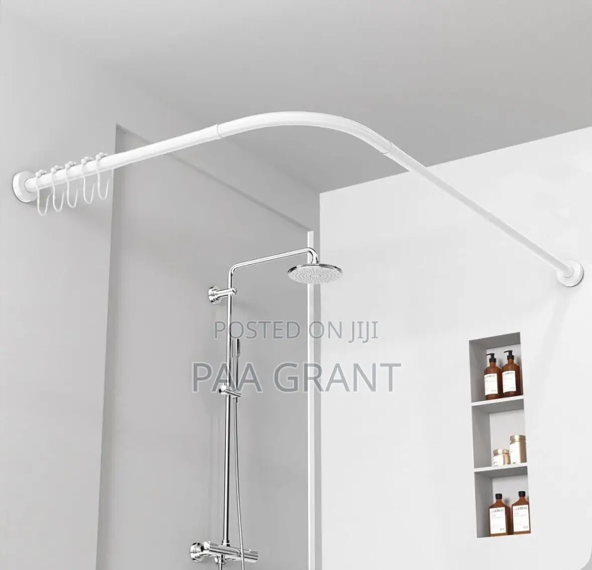 Permit Fit for Nay Bathroom (Adjustable Shower Curtains Rods