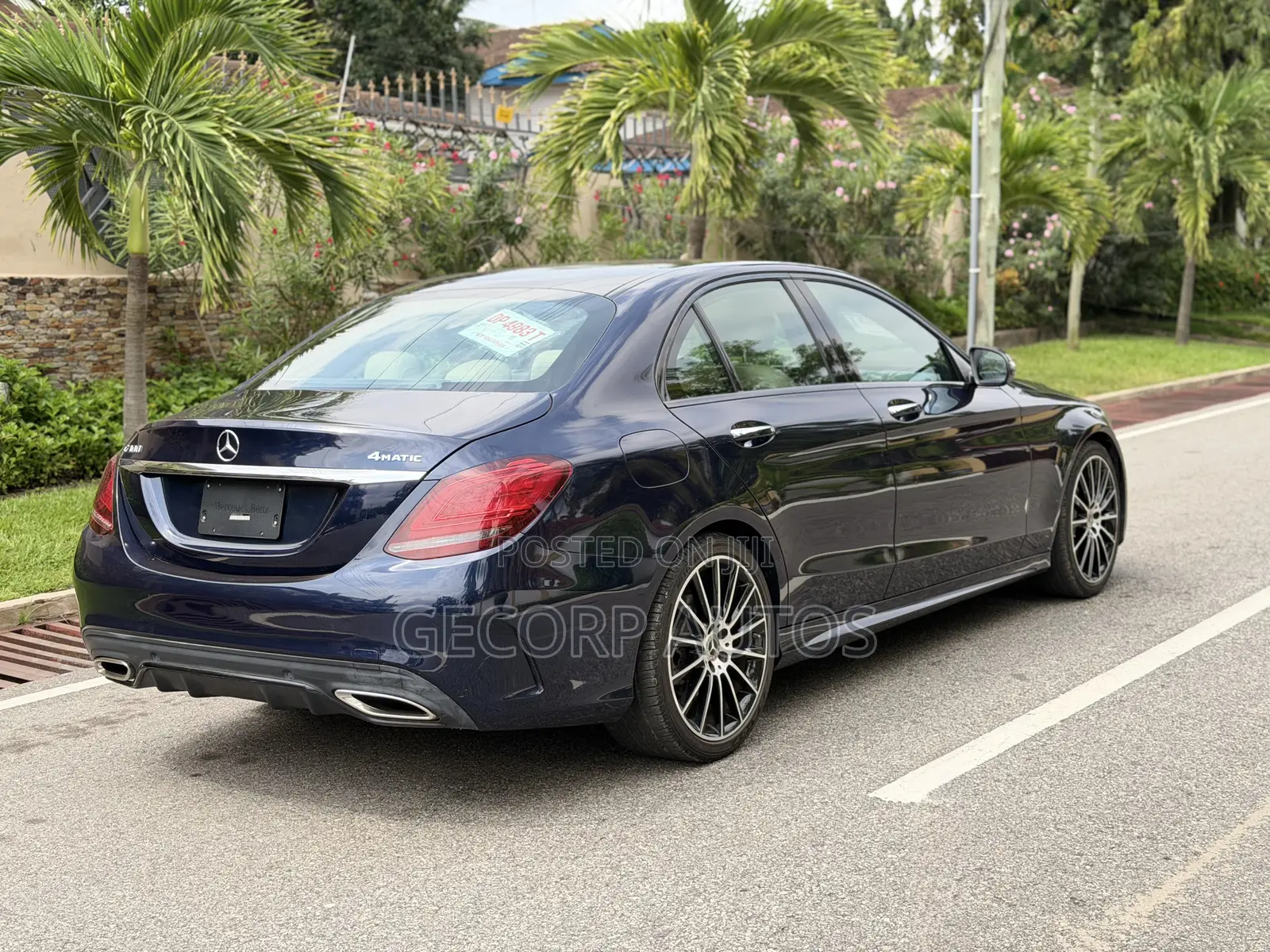 Mercedes-Benz C300 Base C300 AWD 4MATIC Sedan 2019 Blue