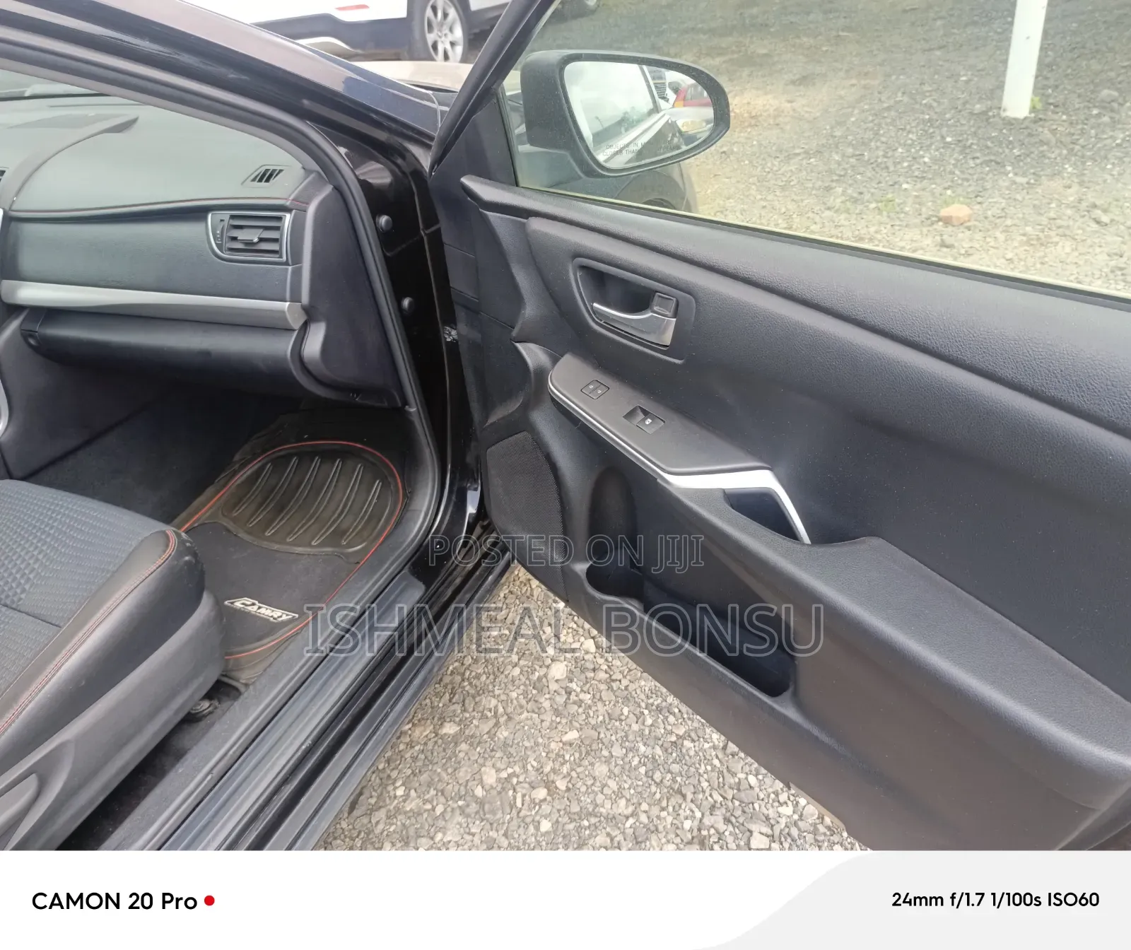 Toyota Camry SE 4dr Sedan (2.5L 4cyl 6A) 2015 Black