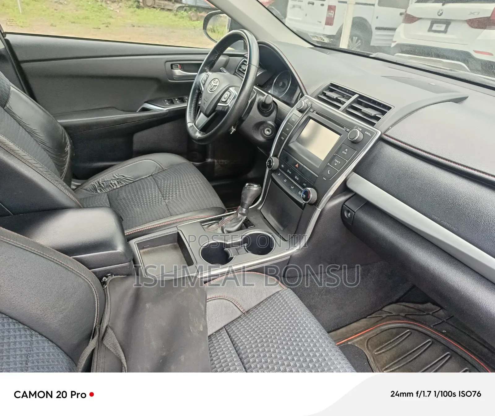Toyota Camry SE 4dr Sedan (2.5L 4cyl 6A) 2015 Black