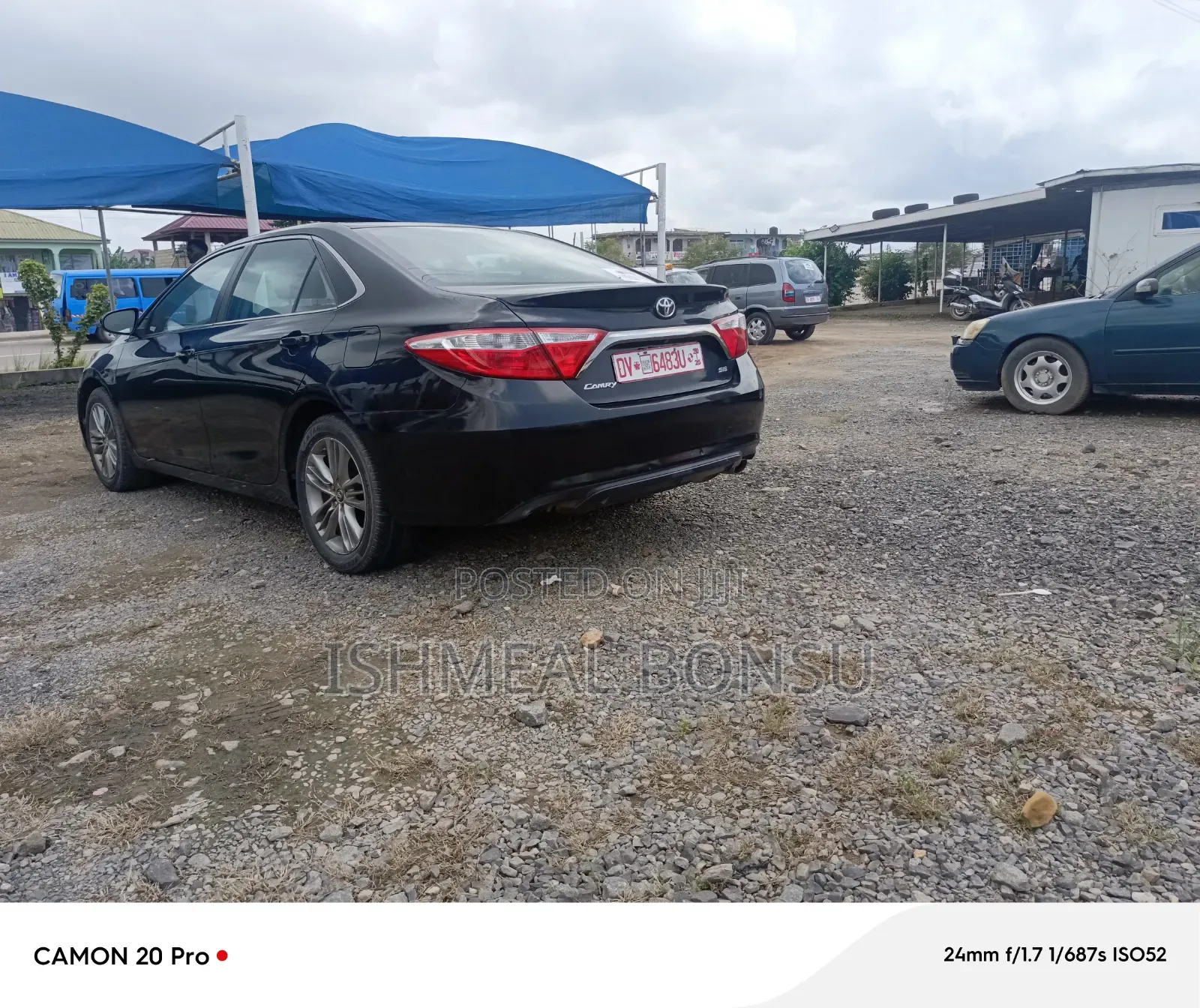 Toyota Camry SE 4dr Sedan (2.5L 4cyl 6A) 2015 Black