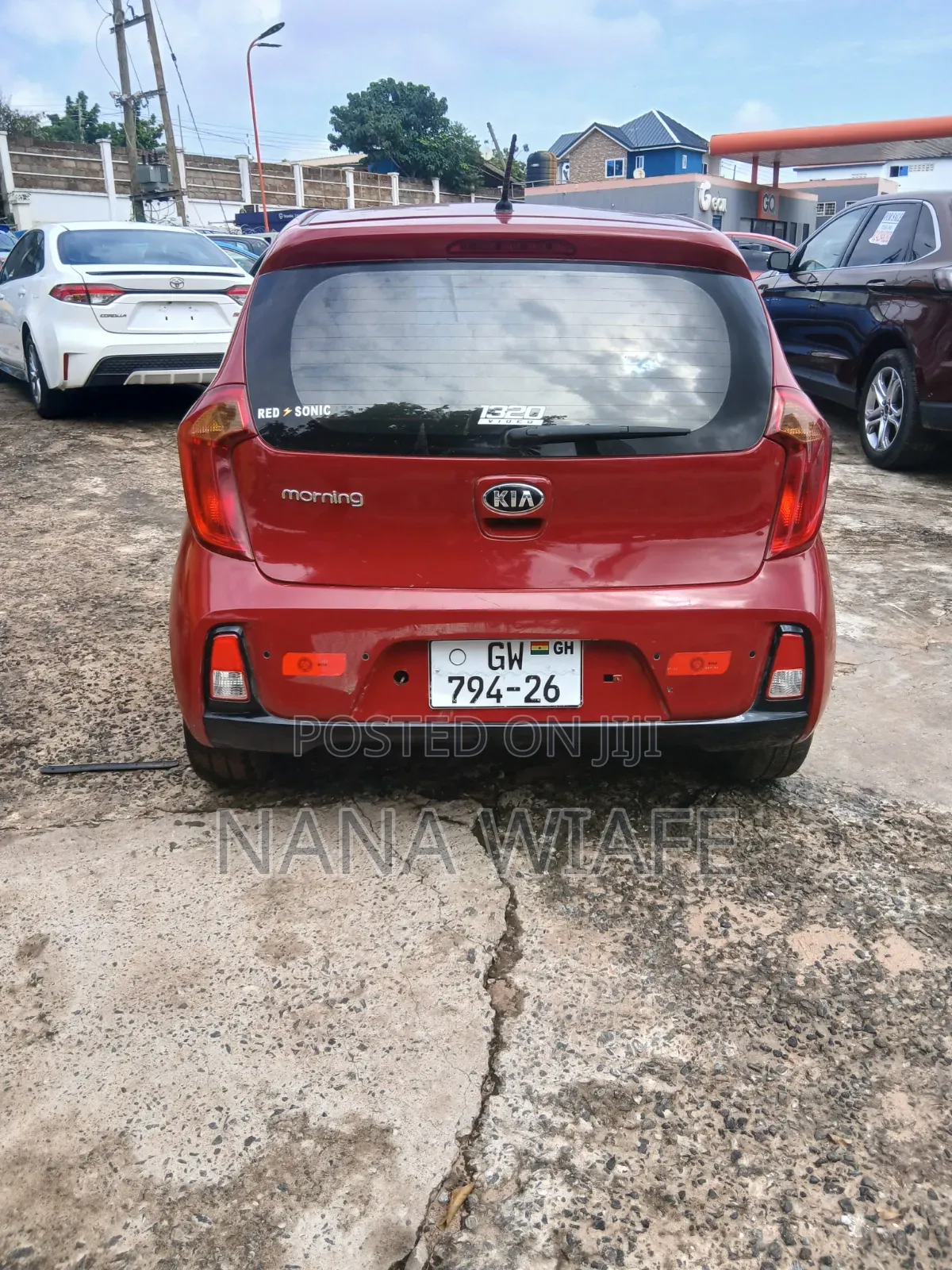 Kia Morning 2016 Red