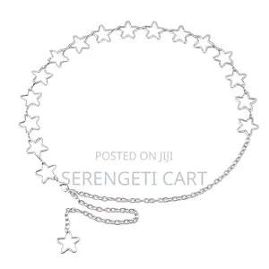 Women's Chain Belt, Rhinestone Inspired, Stylish