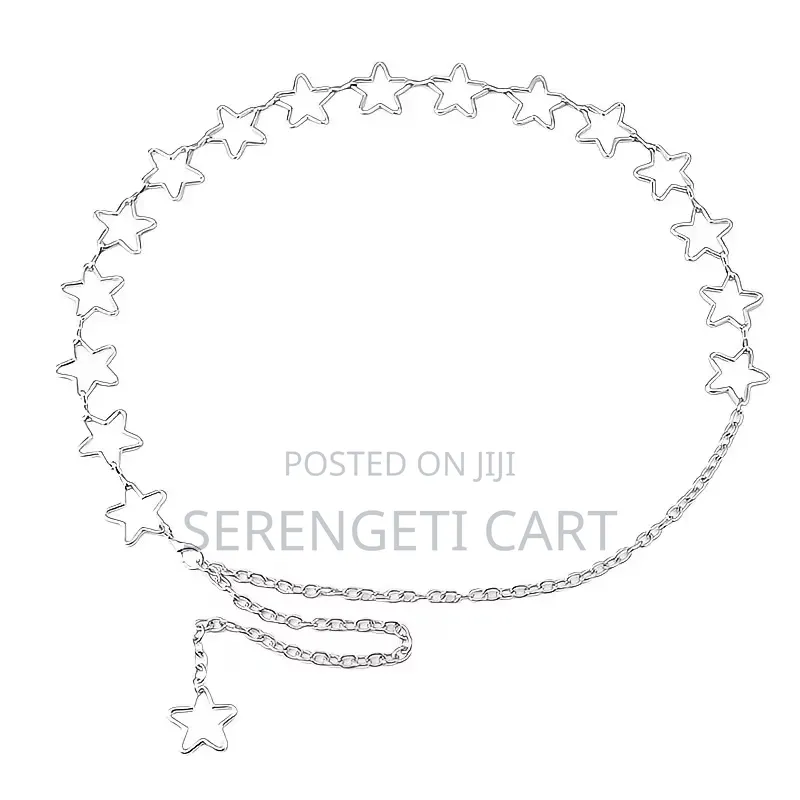 Women's Chain Belt, Rhinestone Inspired, Stylish