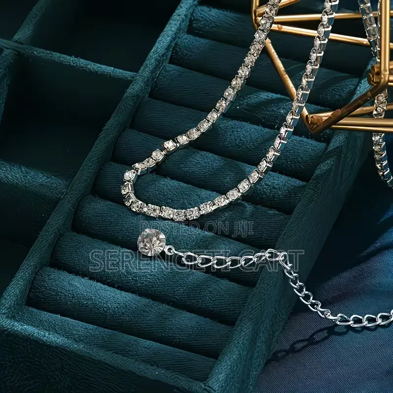 Women's Chain Belt, Rhinestone Inspired, Stylish