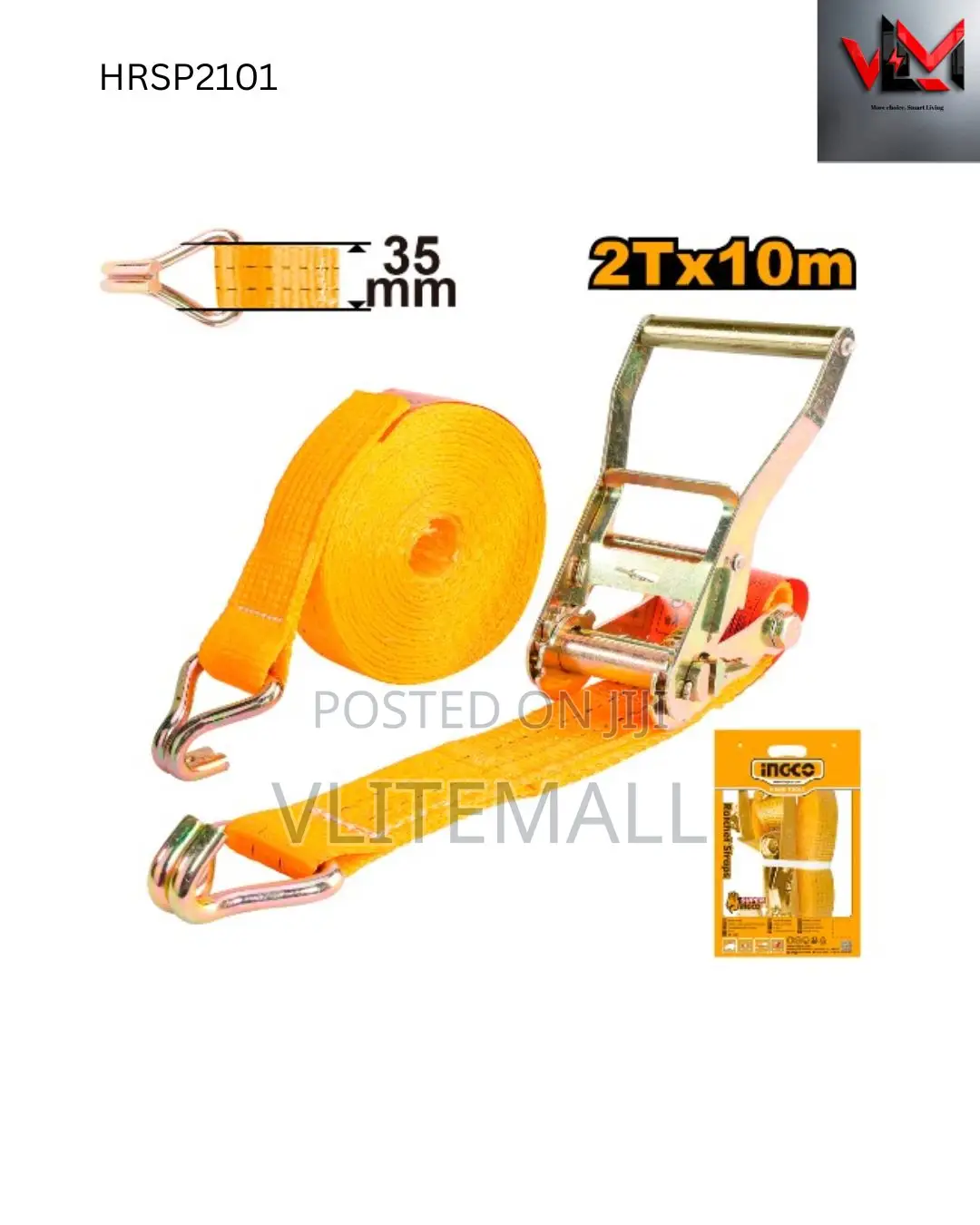 Ingco Rachet Strap 2t 35mm