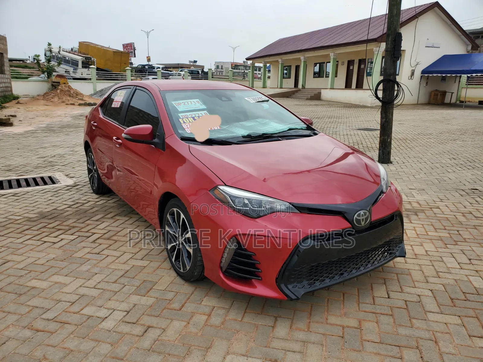 Toyota Corolla L (1.8L 4cyl 2A) 2019 Red